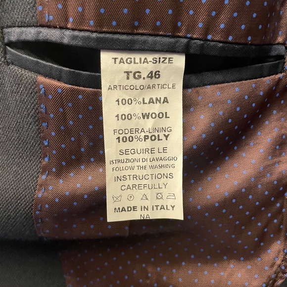 Italian Wool Blazer M/46 - Picture 3 of 4